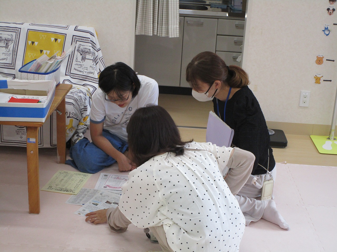 相談をしている様子
