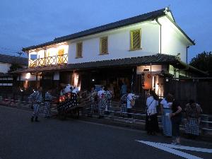 旧九鬼家住宅資料館夜間公開昨年の様子