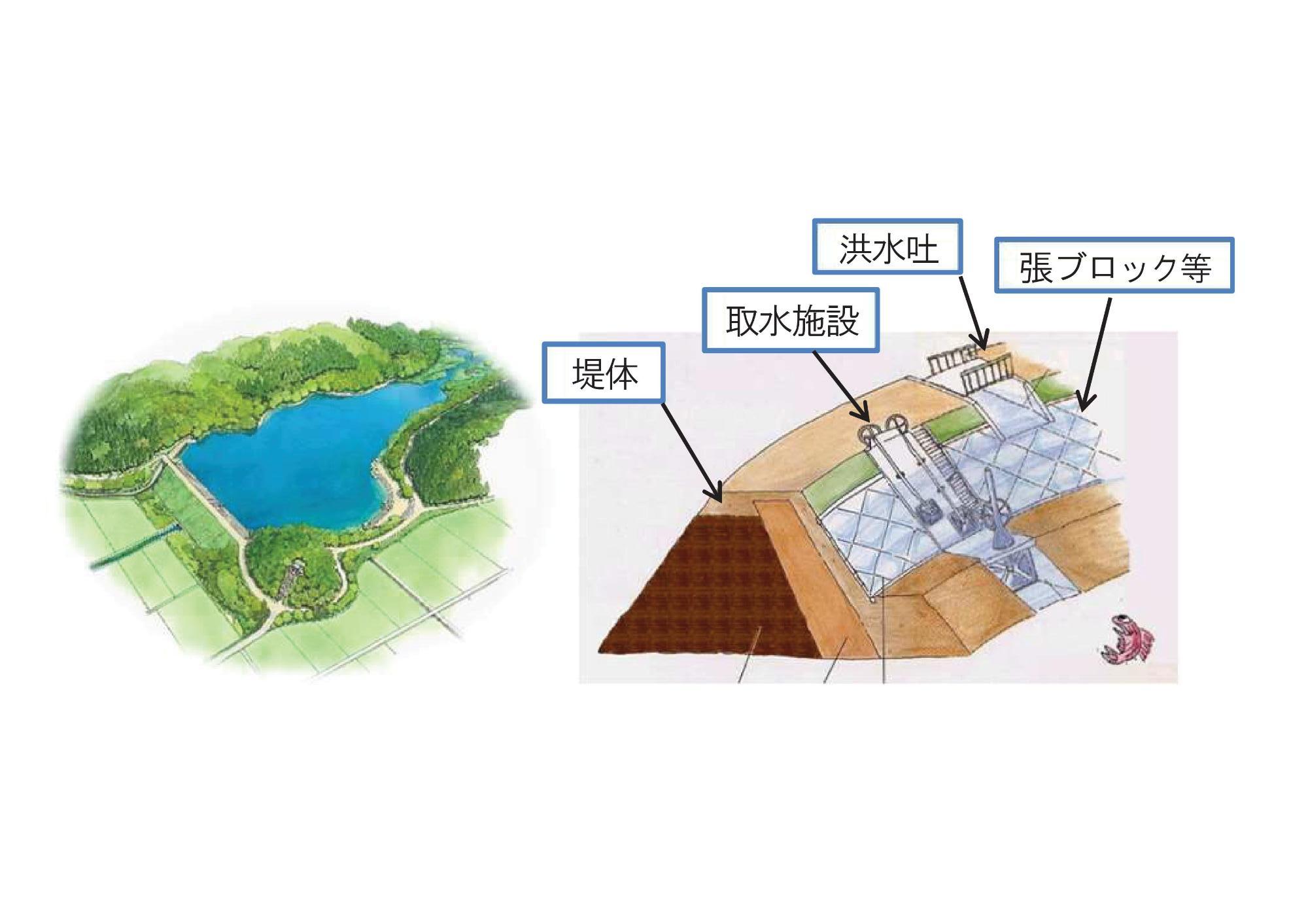 ため池の構造