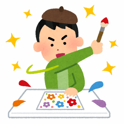 ポスター描くよ~