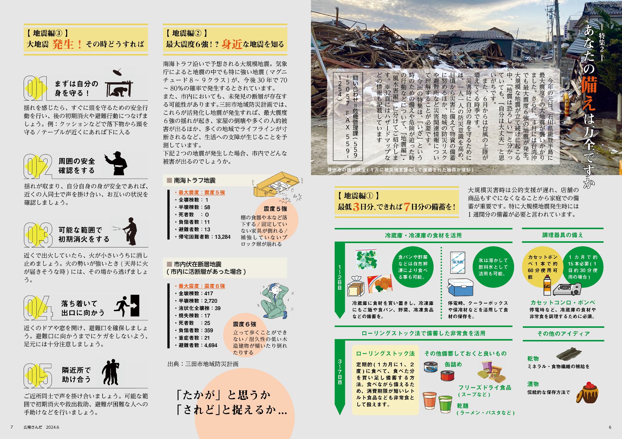 広報さんだ令和6年6月号特集2