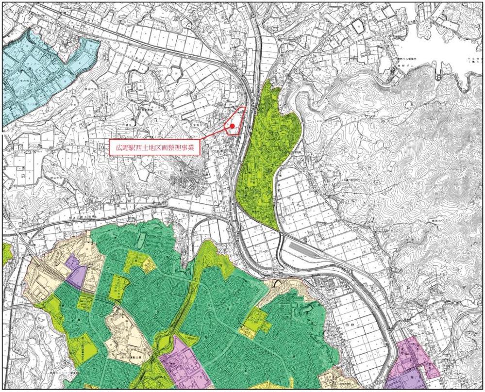 施工予定区域図