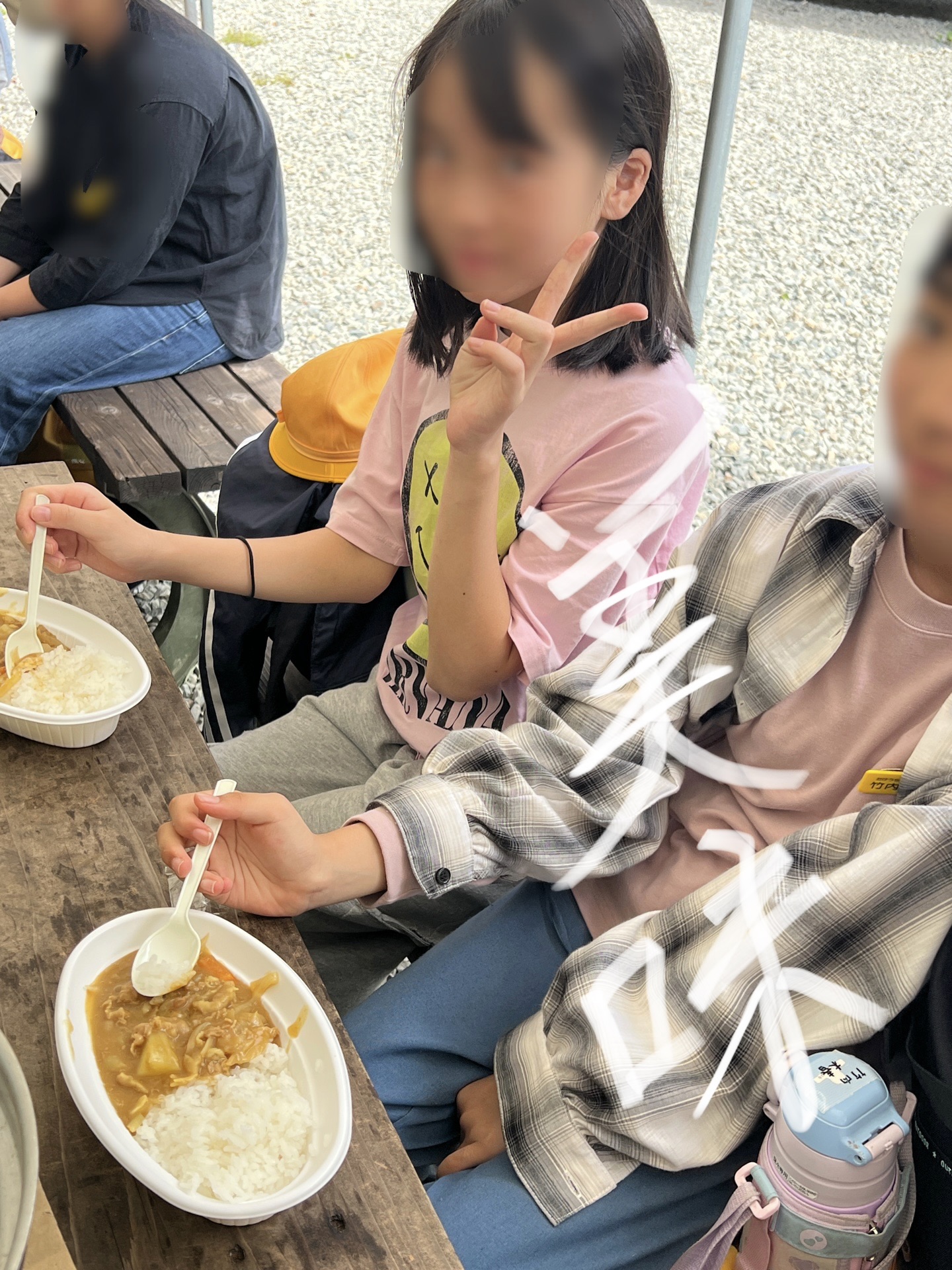 笑顔でいただきまーす