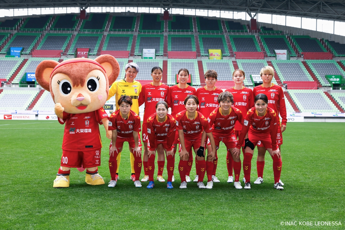 INAC神戸2026年選手写真