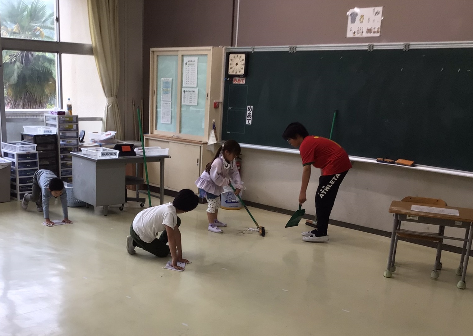 2025年5月縦割り班掃除