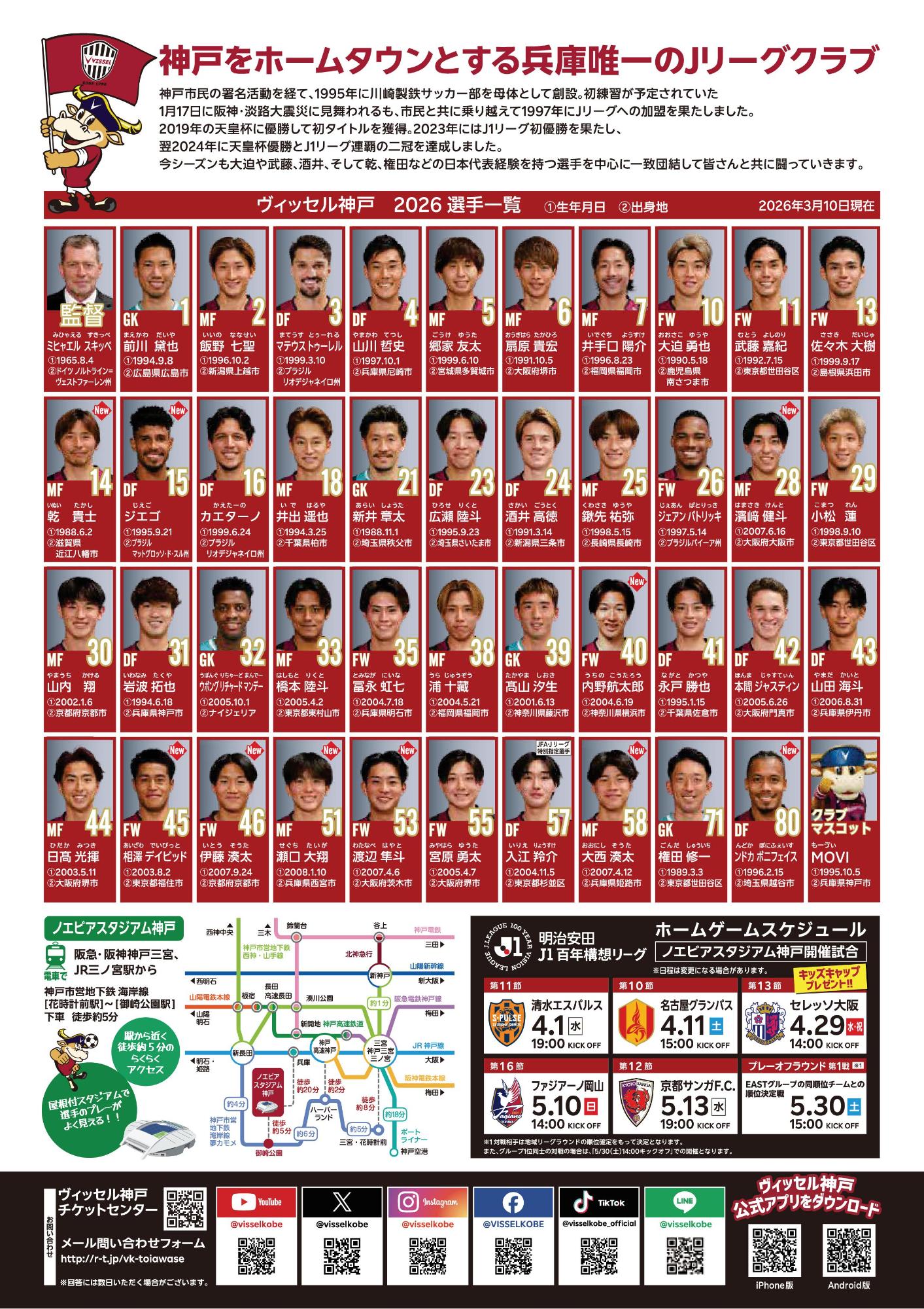 4月29日5月10日開催のヴィッセル神戸市民応援デーチラシ2