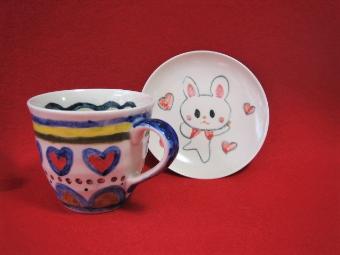 絵付け体験講座作品例