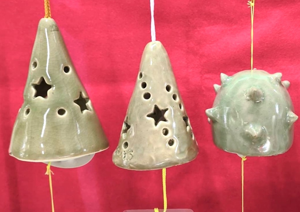 （イメージ）伊藤瑞宝やきもの講座「季節のやきものづくり」「青磁の風鈴」