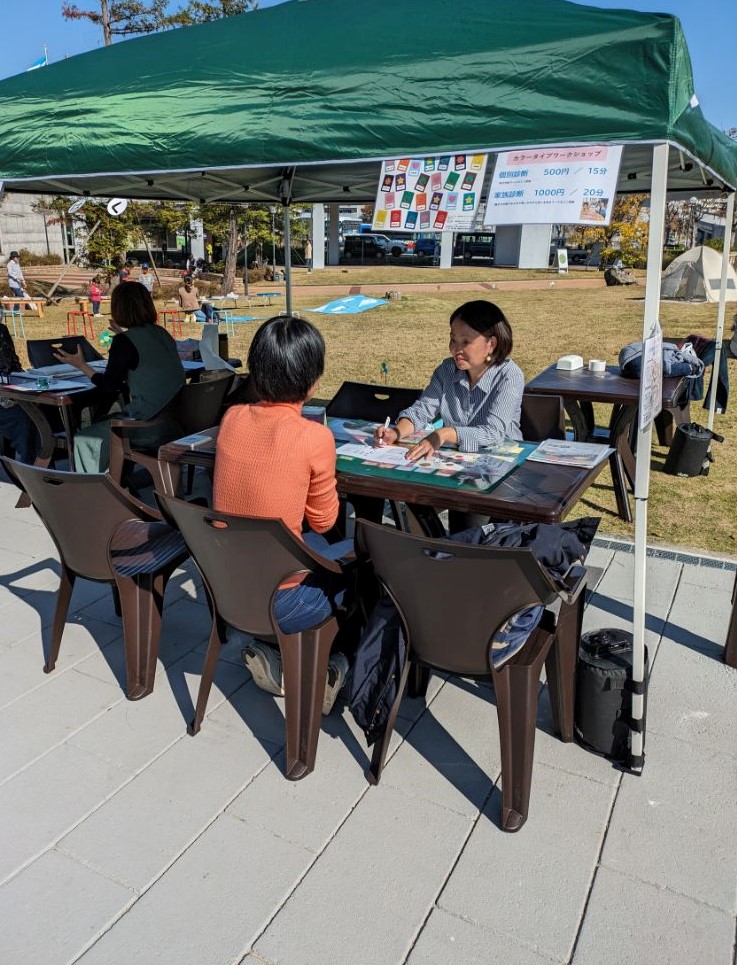 つぼみマーケット出店の写真3