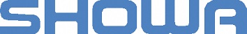 青文字でSHOWAと印字された昭和株式会社のロゴマーク