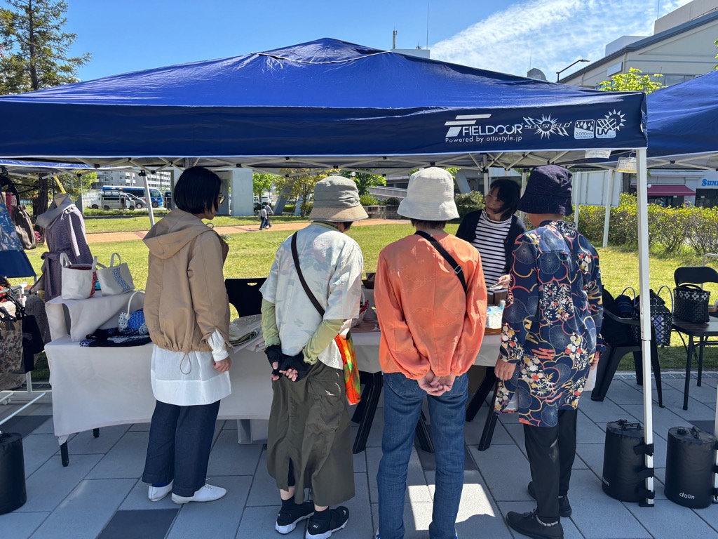 出店の様子