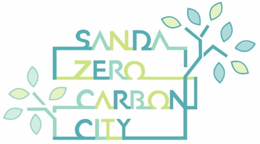 さんだゼロカーボンシティロゴマーク