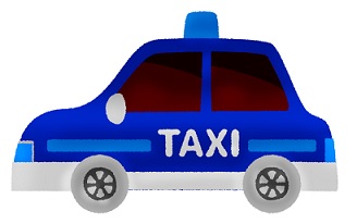 タクシーイラスト