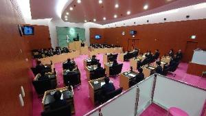 令和6年度高校生議会会場の様子