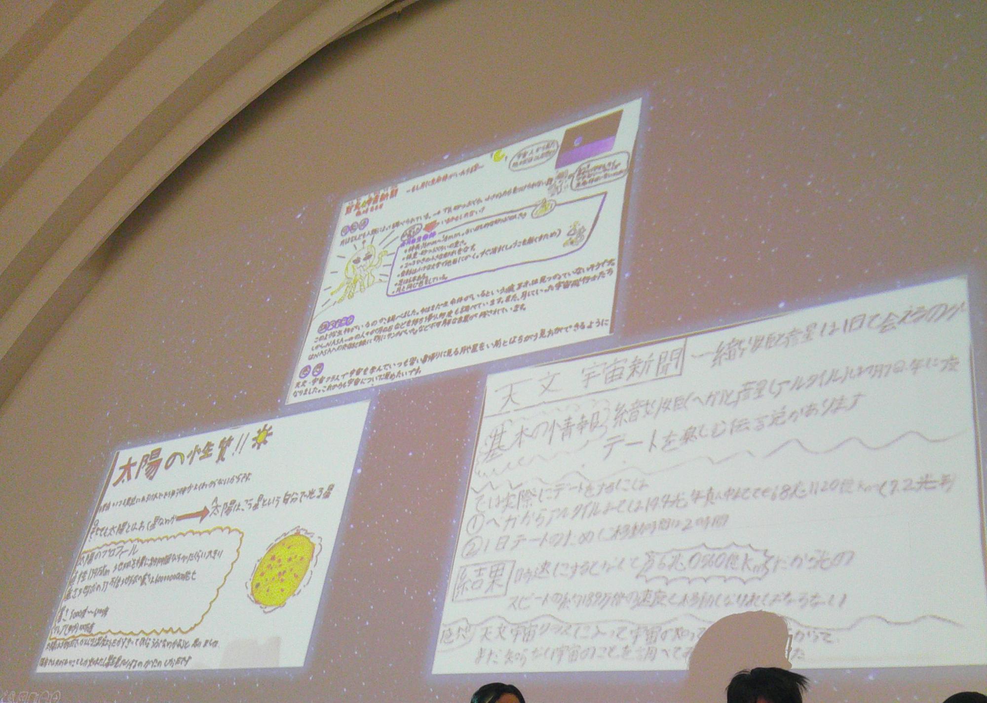 小学生発表の様子