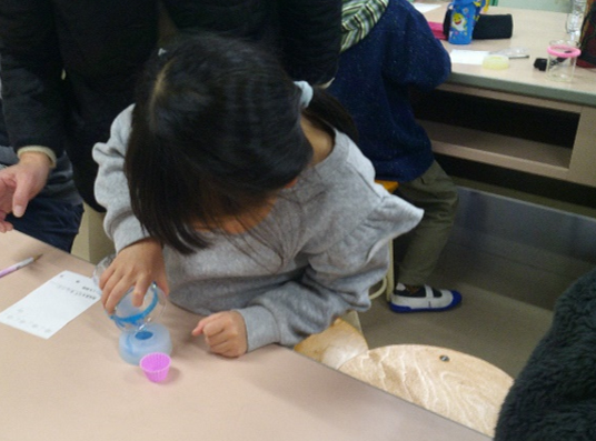 アンモナイト石鹸づくり