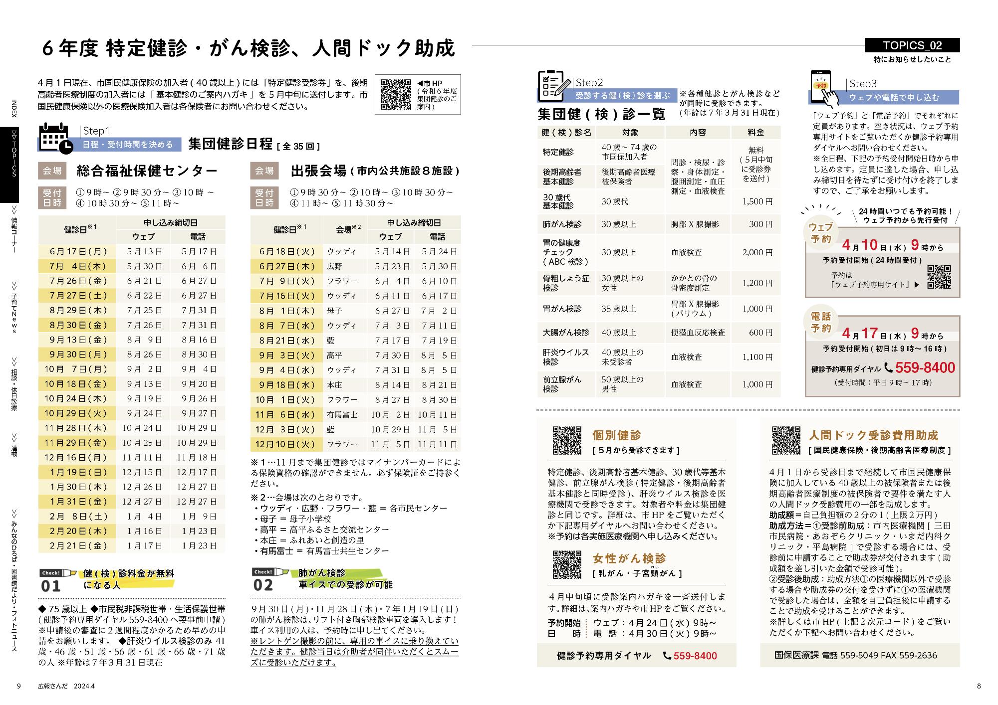 広報さんだ令和6年4月号トピックス2