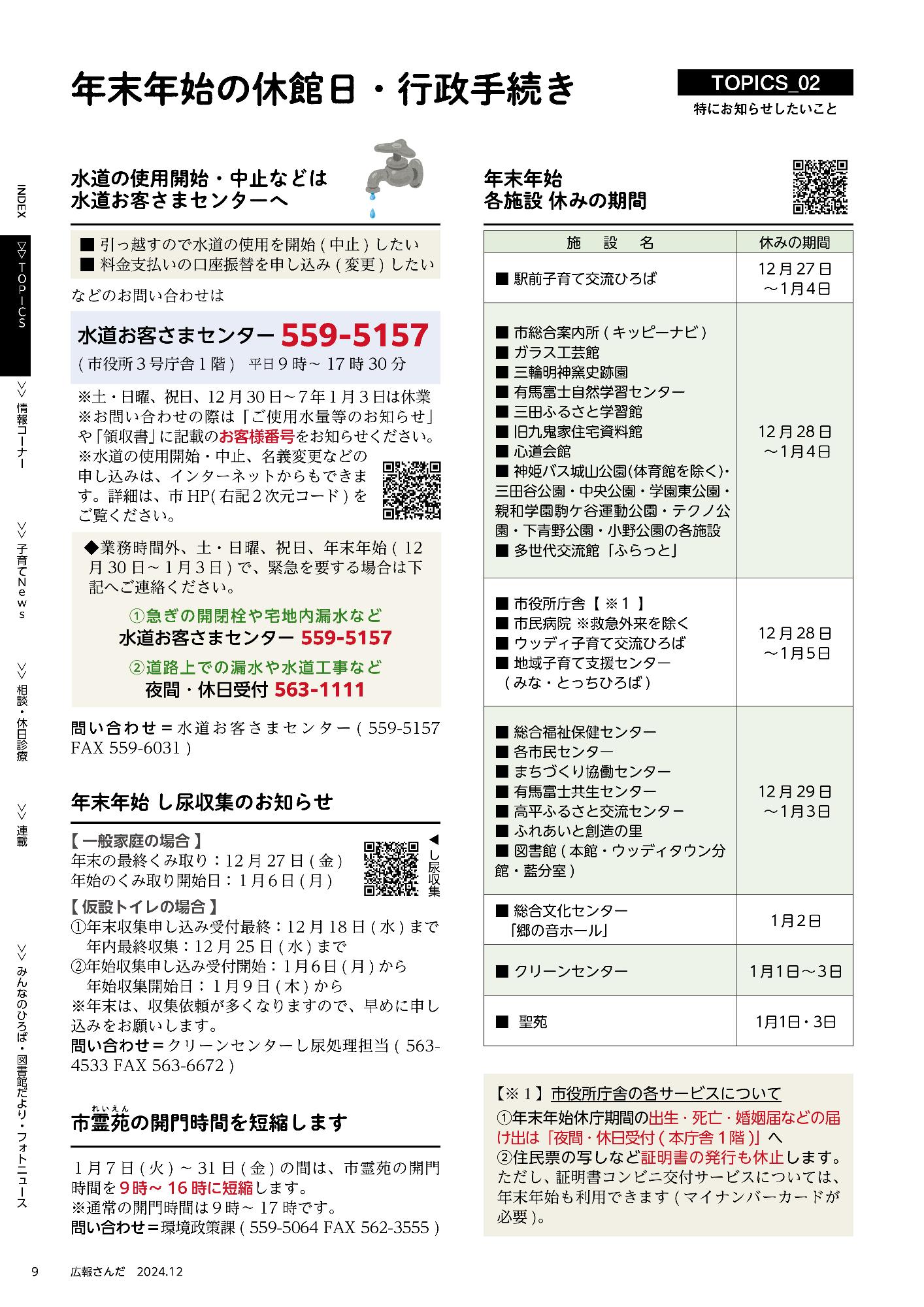 広報さんだ令和6年12月号トピックス2