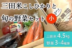 三田米と旬の野菜詰め合わせ
