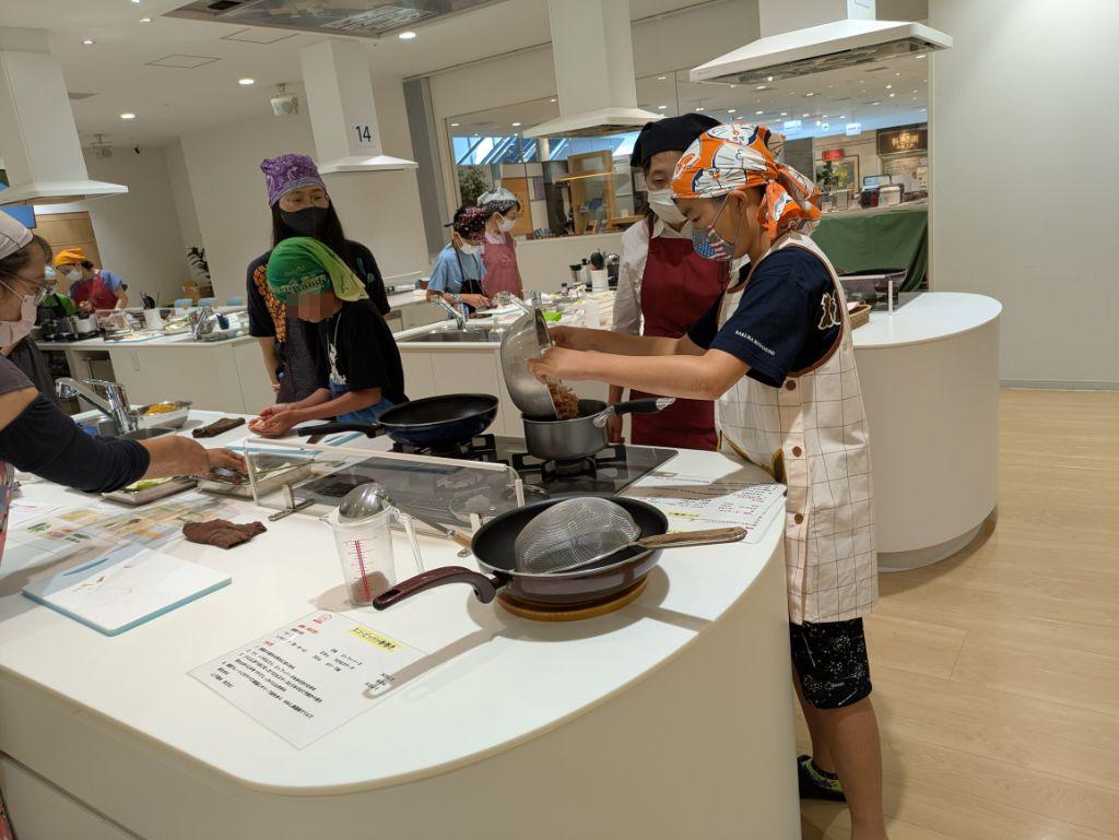 頑張っている写真1