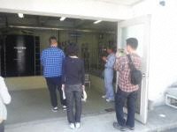 浄水場見学会の様子