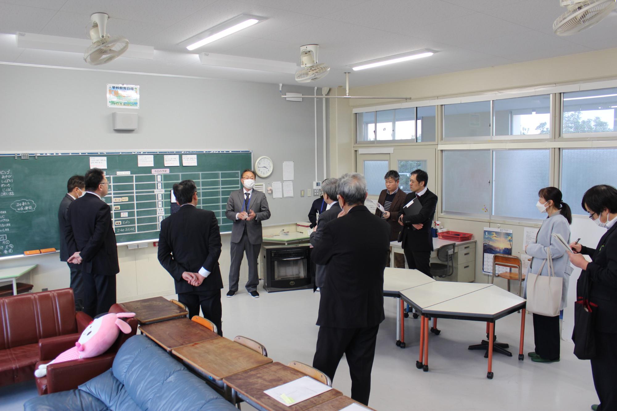 教育懇談会(けやき台小学校1)