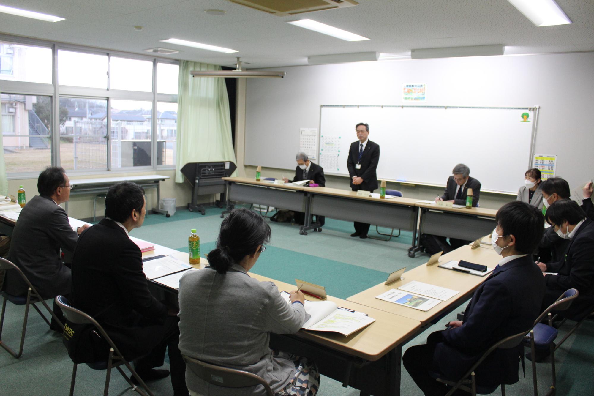 教育懇談会(けやき台小学校2)