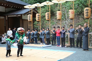 （2025）母子神楽の様子