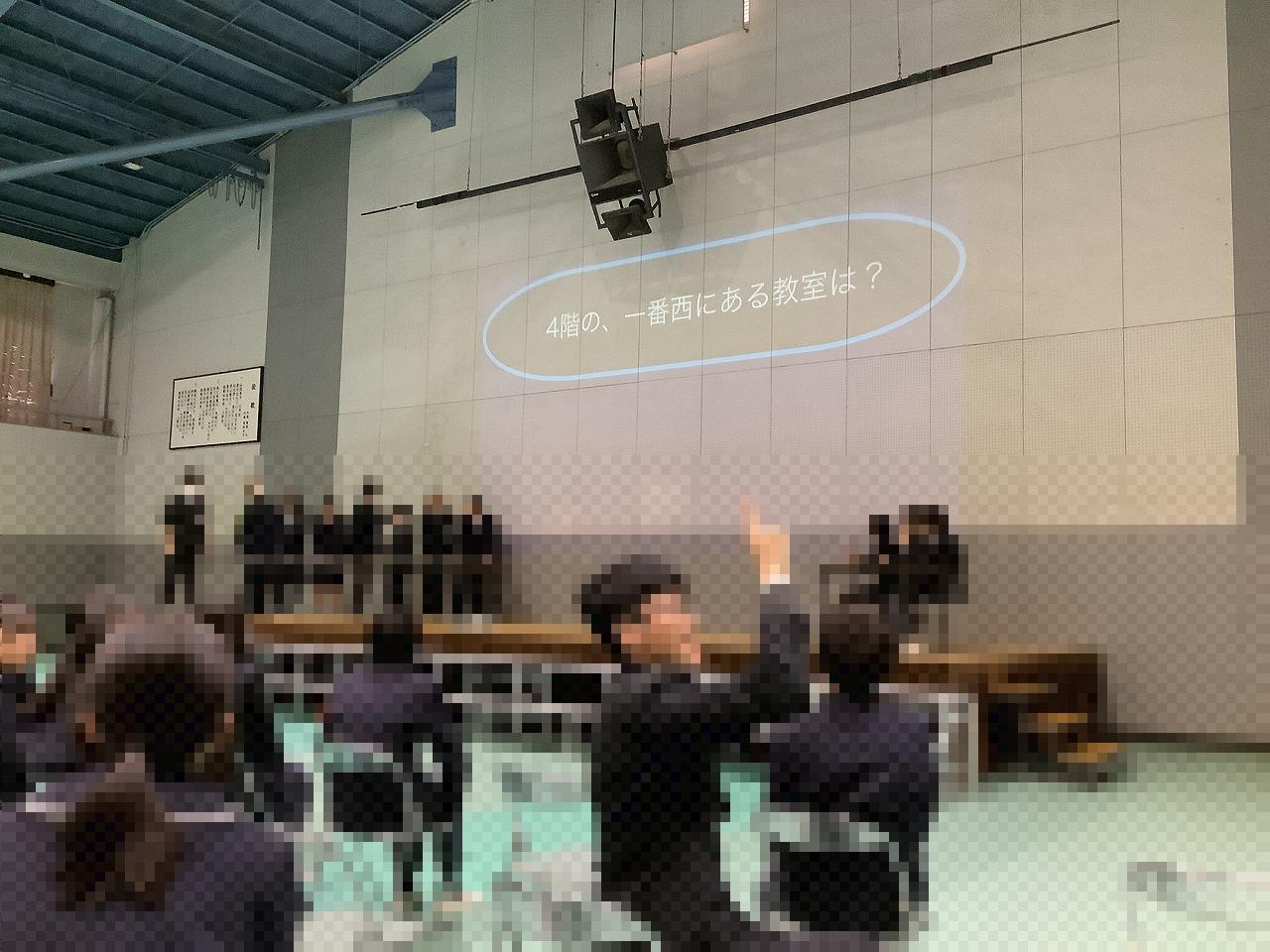 3年生を送る会1