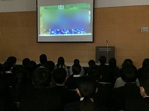 最後の学年集会