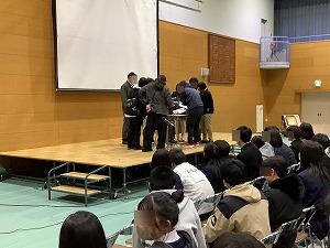 最後の学年集会