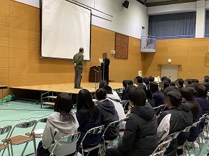 最後の学年集会