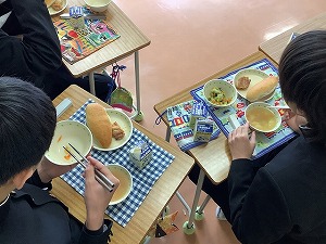 最後の給食