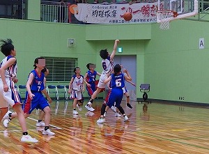 女子バスケ