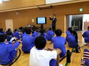 アスリート派遣授業