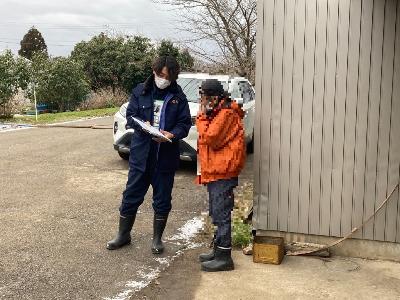 避難所運営支援の様子2