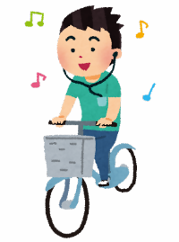 イヤホンの使用