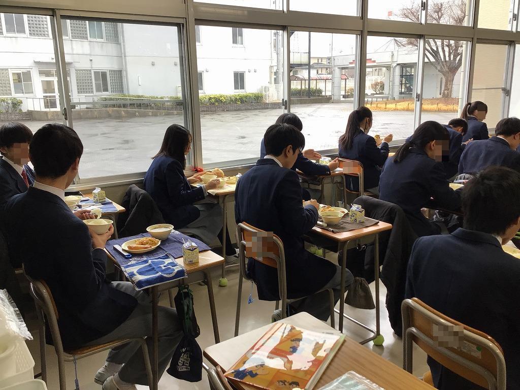 3年最後の給食3