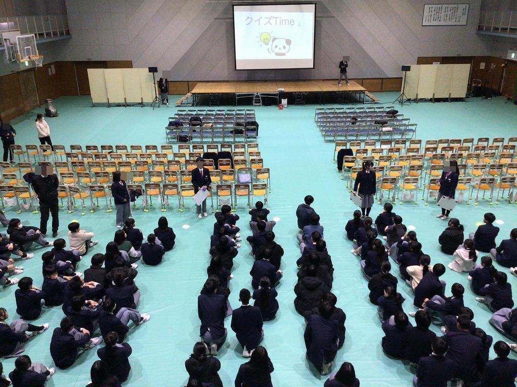 3年生を送る会3