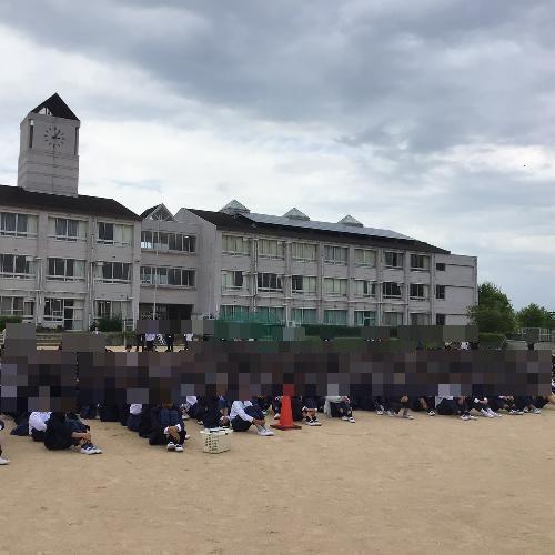 避難訓練の様子