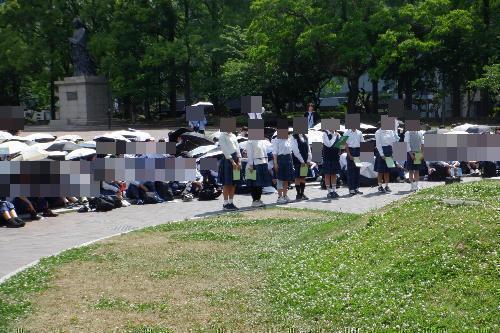 修学旅行～平和セレモニー