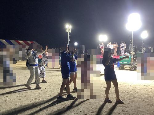 あかしあ台夏祭り「フィナーレの盆踊り」
