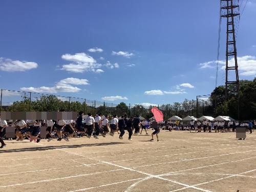 大縄跳び