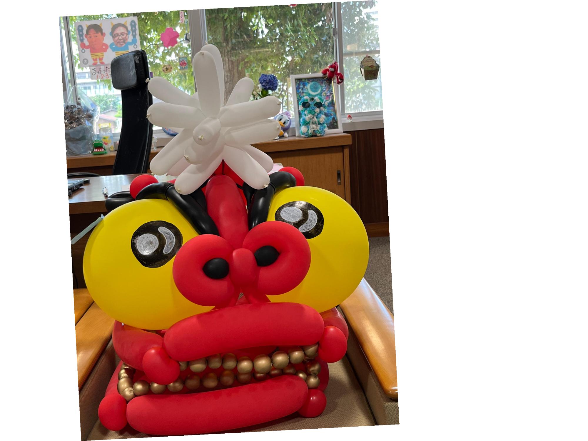 この立派な獅子舞さんが