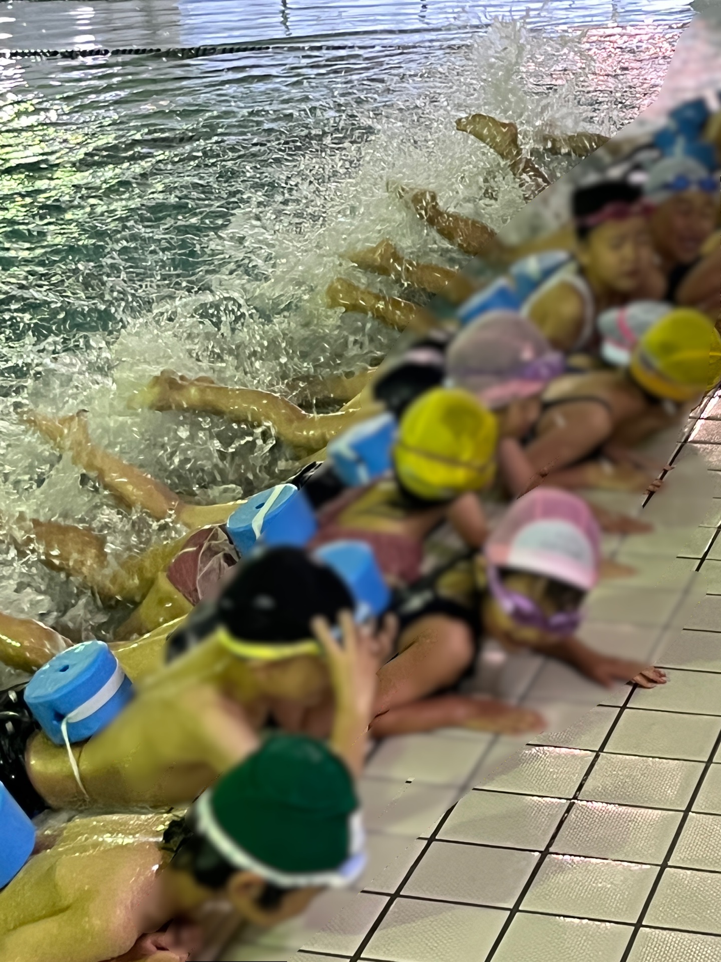 ばたばたバタ足