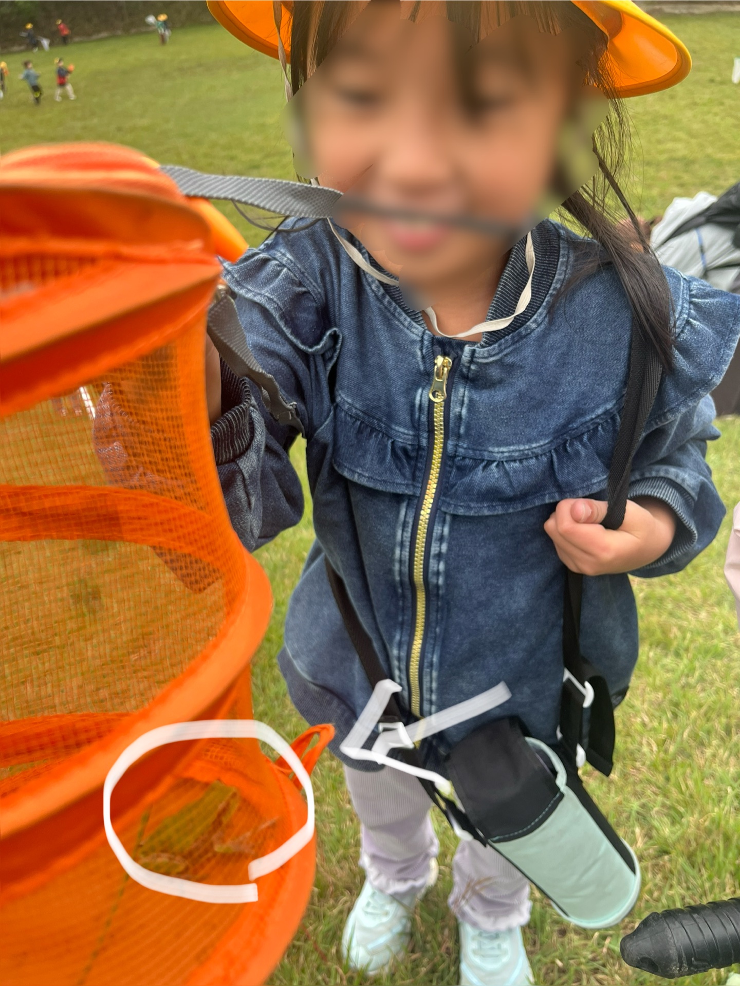 嬉しくって、どきどきして、見せに来てくれました