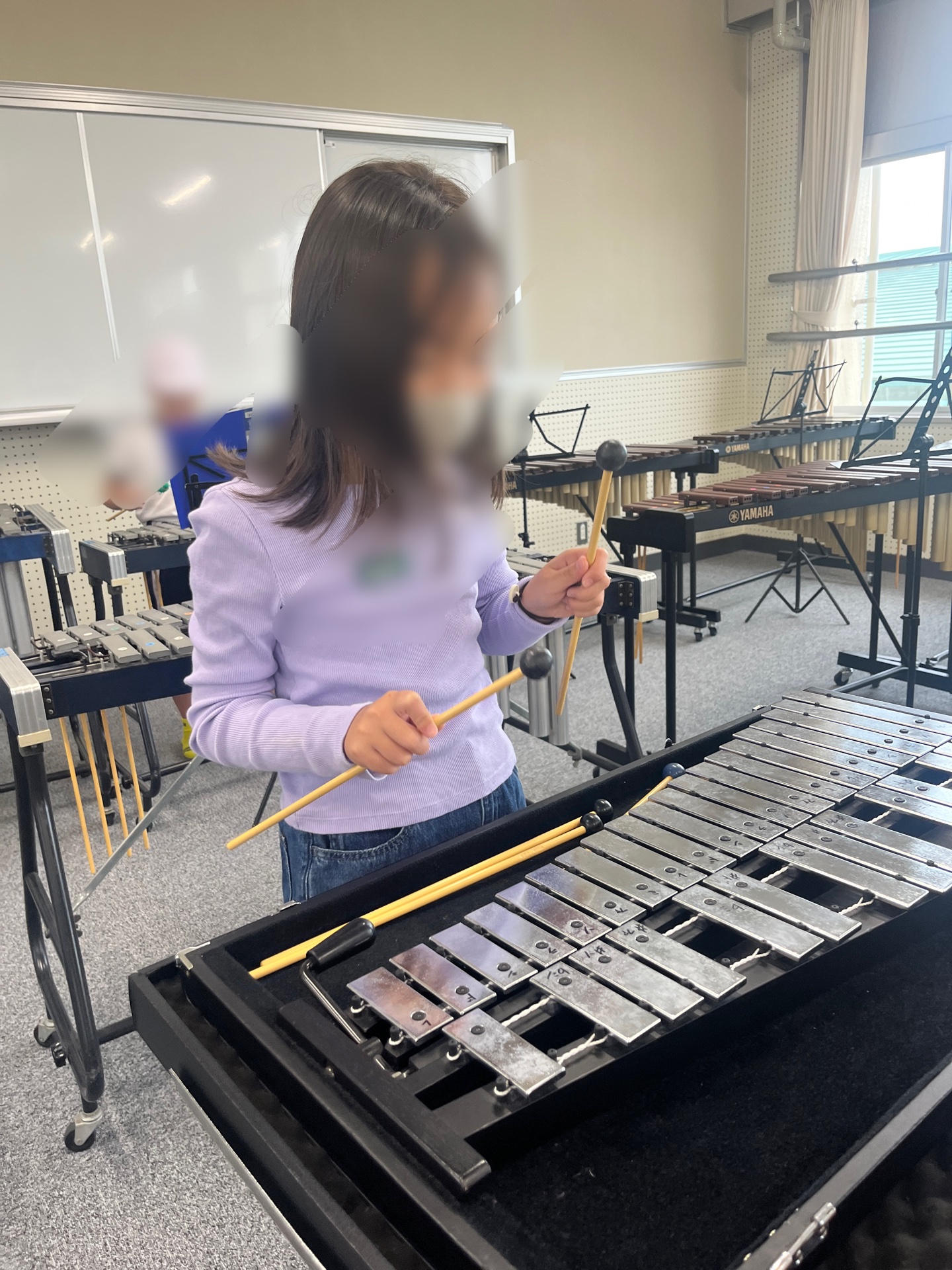 繰り返し繰り返しばちさばきを頑張ってる