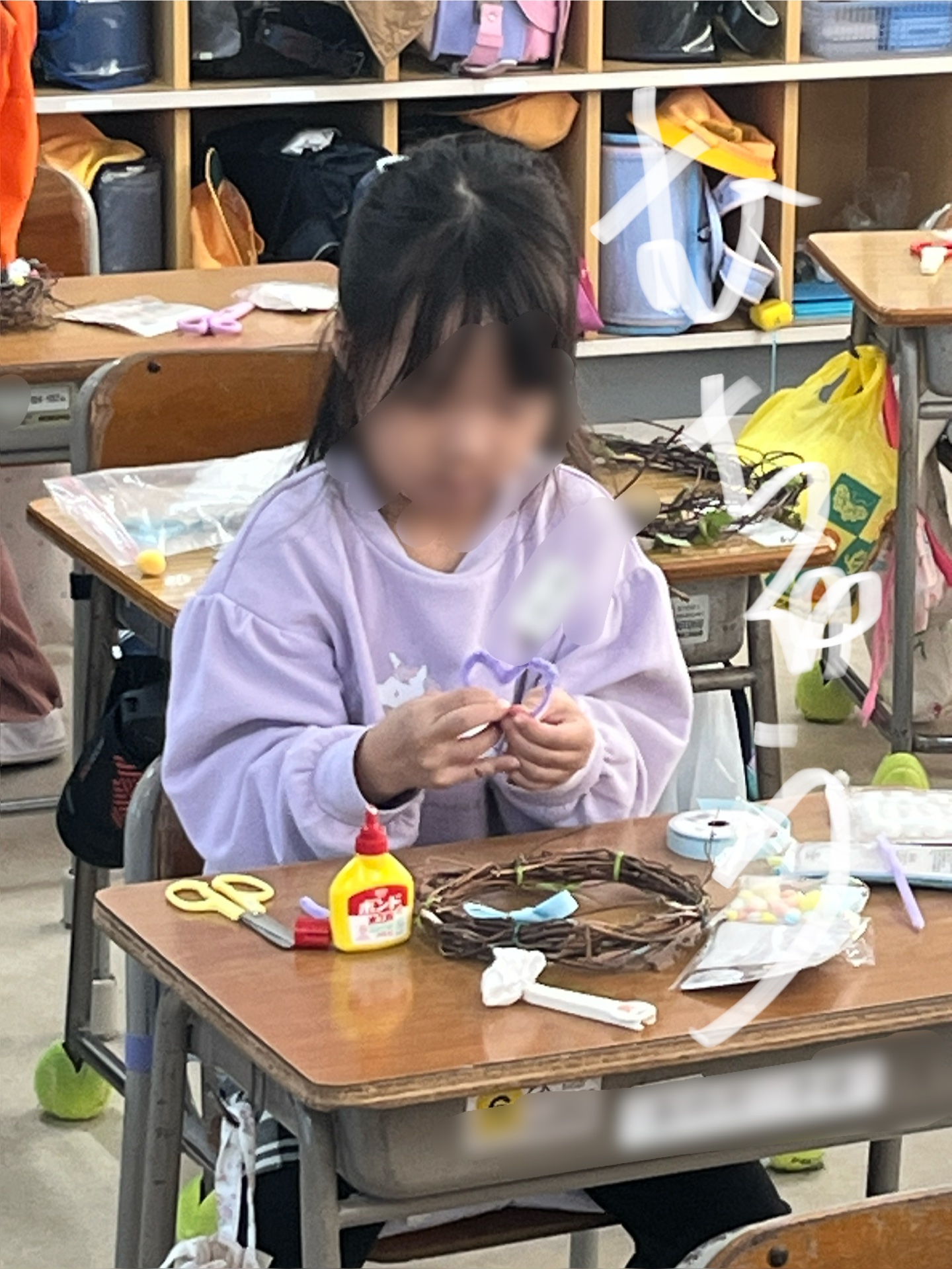 ハート型も作ってる