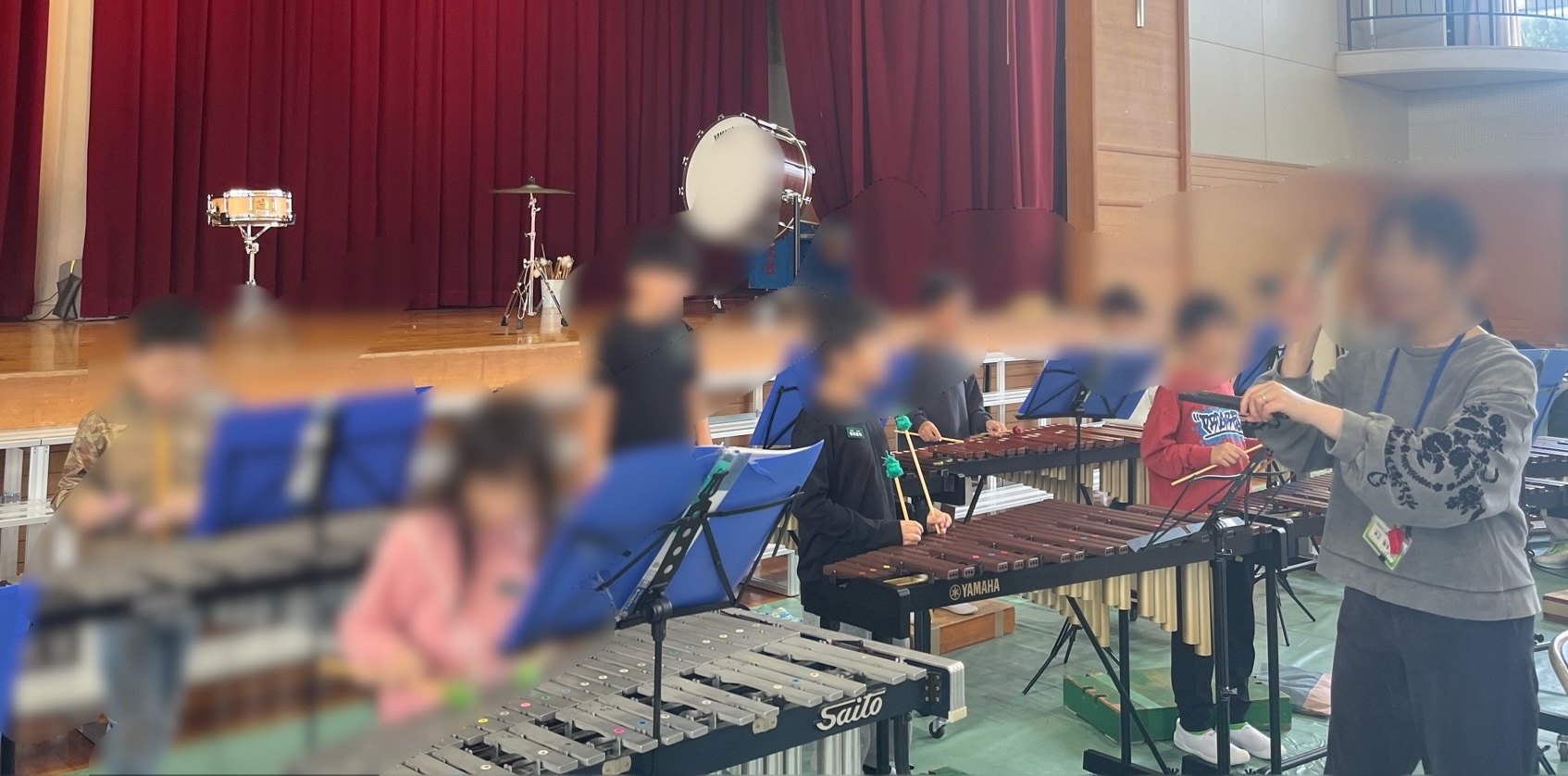 リズミカルなばちさばきが様になってきてる