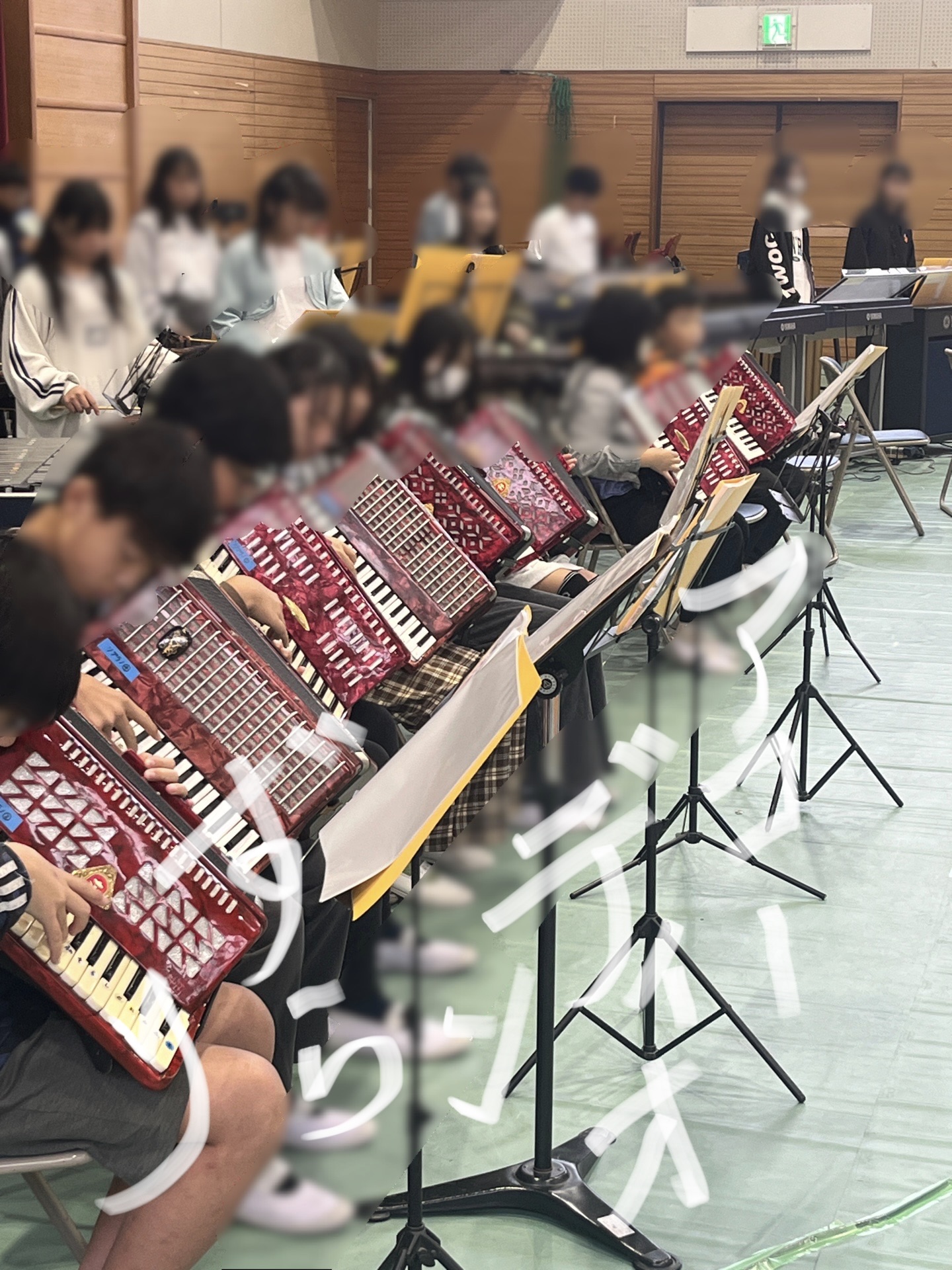 6年生、朝休みは、自主練だ